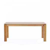  Table de salle a manger Rockaway Modern Industry Chic 180 cm en finition naturelle