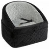 PawHut Siege auto pour chien, rehausseur pour petits chiens jusqu’a 10 kg, gris