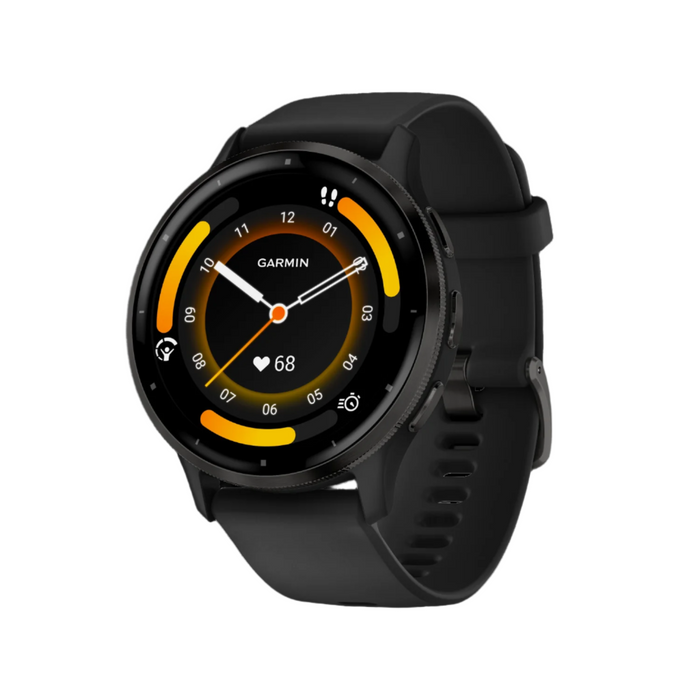 Garmin Venu® 3 Montre Intelligente Gps - Suivi De Sante Avec 14 Jours D'autonomie, 45mm - Boitier Noir