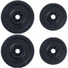 Soozier 4pc Plaques De Poids