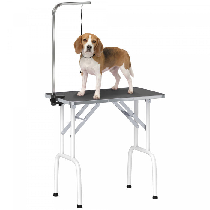 Table de Toilettage Pliable Robuste pour Animaux