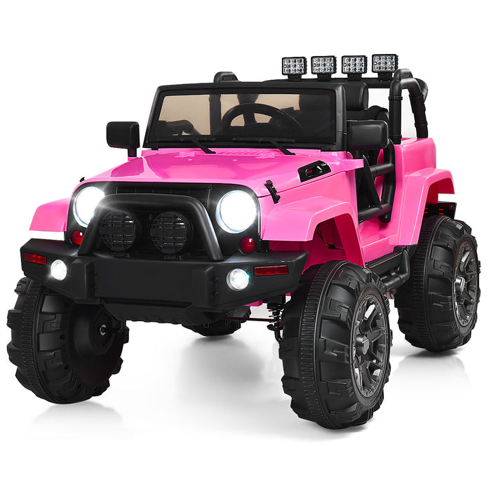 Voiture Electrique Pour Enfant 12v Costway – Bluetooth – Telecommande – Lecteur Mp3