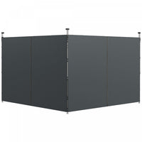 Outsunny Remplacement Des Panneaux Lateraux D'auvent De 10'x20' Ou 10'x10'