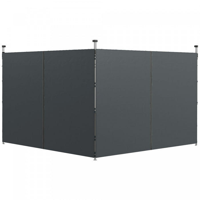 Outsunny Remplacement Des Panneaux Lateraux D'auvent De 10'x20' Ou 10'x10'
