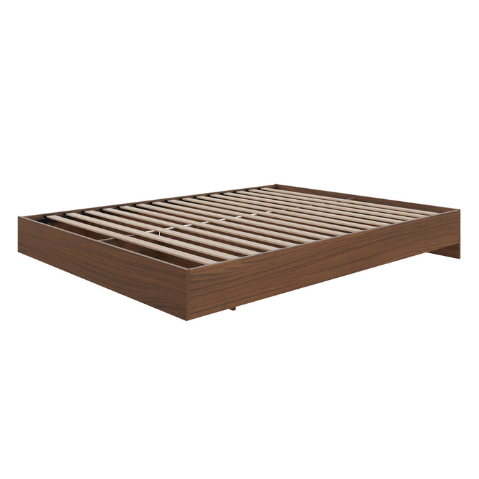 Walnut King Bed