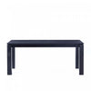 Table de salle a manger Rockaway Modern Industry Chic 180 cm en noir