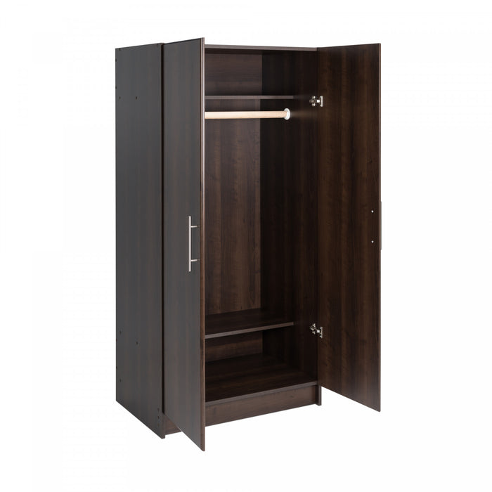 Armoire-penderie Elite de 32 po - espresso