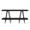 Console moderne contemporaine Celine 47\" en noir