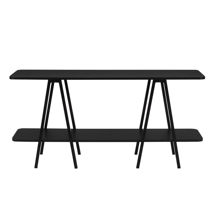 Console moderne contemporaine Celine 47\" en noir