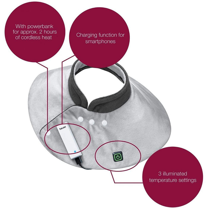 Coussin chauffant Beurer pour le cou et les épaules