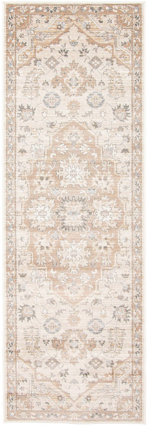 Carpette longue Arden beige - 2 pi 8 po x 8 pi 2 po  