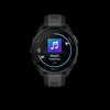 Garmin Forerunner 165 Music - Noir/ardoise, Amoled, Gps, Musique, Suivi De La Sante, Batterie 11d