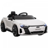 Aosom Audi Voiture Electrique Sous Licence Sur Avec Telecommande, 12v 3.1 Mph Jouet Pour 37-60 Mois