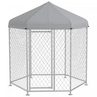 Pawhut Niche D'exterieur Pour Chien Avec Housse Impermeable Et Resistante Aux Uv Pour Chiens De Tail