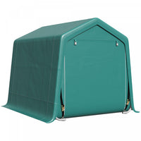 Outsunny Tente De Rangement De Jardin 7,9'x6,6', Abri De Velo Robuste, Vert