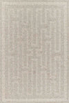Tapis Transitionnel Maze 5'3\" x 7'0\" en Gris
