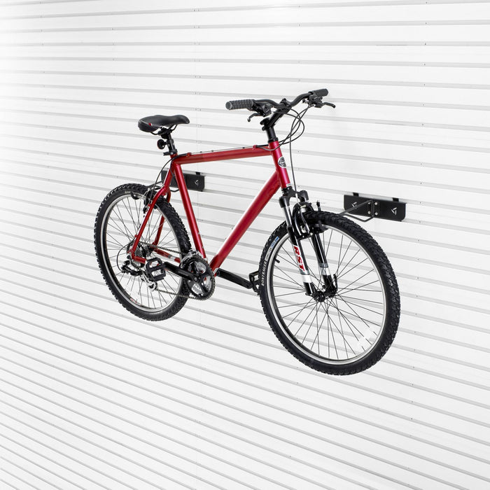 Porte-vélo horizontal (ensemble de 2) de Gladiator - granite