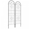 Lot De 2 Treillis De Jardin En Metal Pour Plantes Grimpantes Et Fleurs