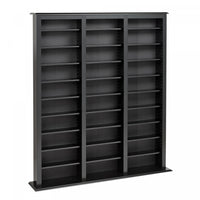 Etagere Multimedia A 27 Tablettes Reglables – Noir