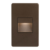 Lampe d’escalier et murale Bella de Dainolite avec fini bronze et ampoule à DEL de 3,3 W