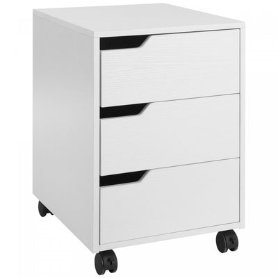 Homcom 3 Drawer File Cabinet|Homcom Classeur 3 Tiroirs