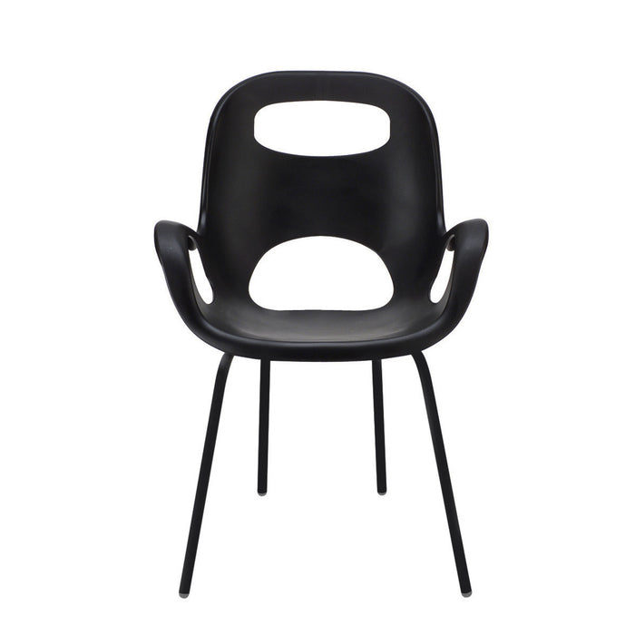 Chaise d’appoint moderne Oh de Umbra - noir mat
