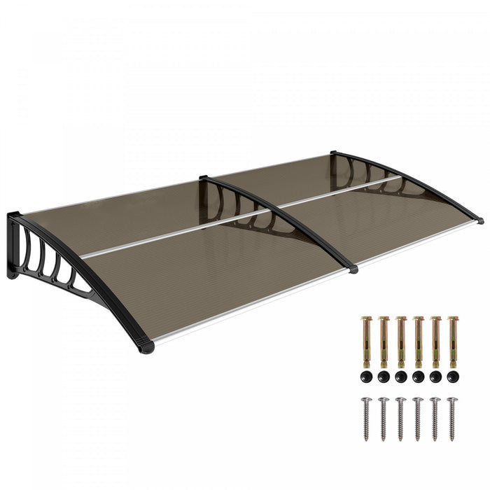 Outsunny Auvent de fenetre, Couverture de patio exterieur