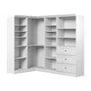 Organisateur de pièce-penderie Versatile de Bestar de 97 po (L) - blanc