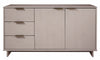 Buffet moderne Granville 55\" en gris clair