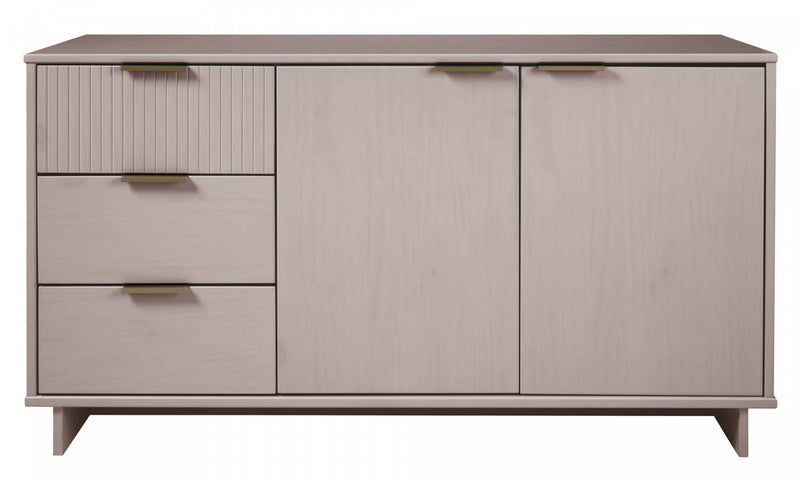 Buffet moderne Granville 55\" en gris clair