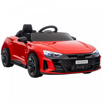 Aosom Audi Voiture Electrique Sous Licence Sur Avec Telecommande, 12v 3.1 Mph Jouet Pour 37-60 Mois