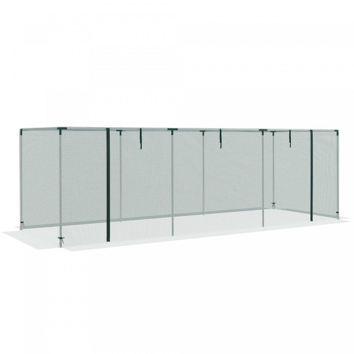 Outsunny Cage De Culture Tente De Protection Des Plantes 12 Pi X 4 Pi, Vert
