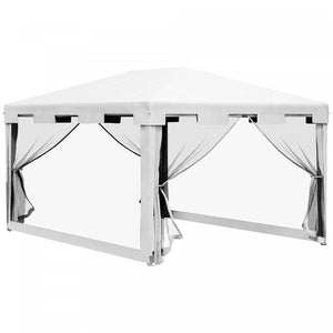 Outsunny Tente De Reception Mariage Gazebo Exterieur Impermeable A L'eau