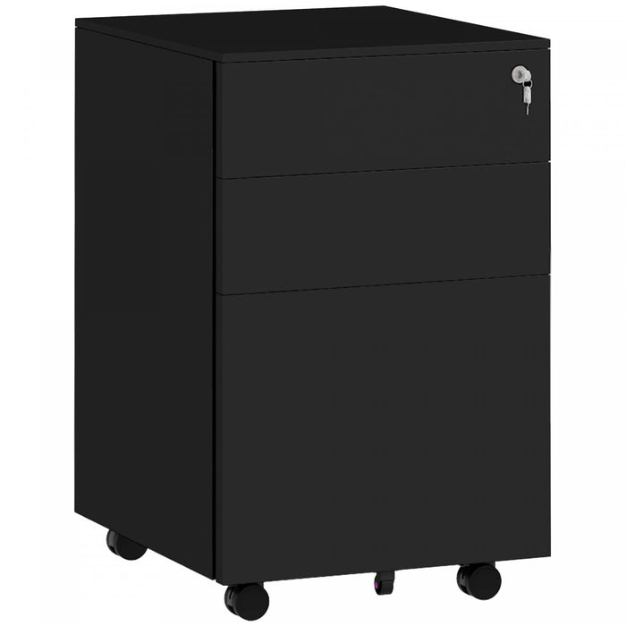 Vinsetto Classeur Vertical A 3 Tiroirs Pour Lettre A4 Format Legal