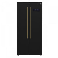Refrigerateur cote a cote Salerno en noire de 33 po, 15,6 pi³ - FFRBI1805-33BLK