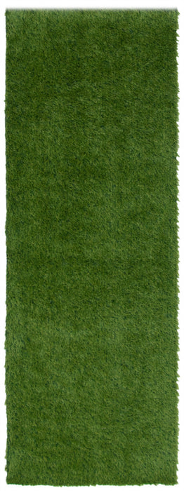Tapis en Gazon Synthetique Contemporain 2'0\" x 6'0\" en Vert