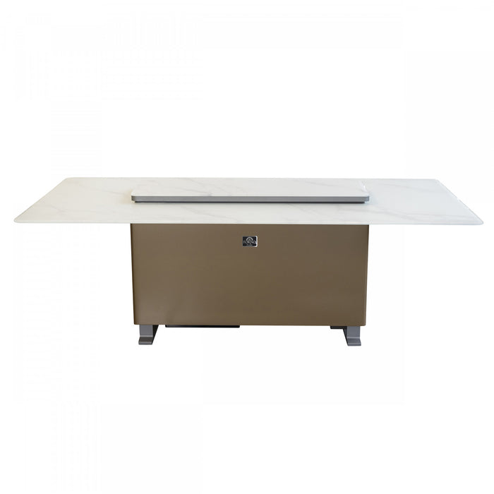 Table a manger intelligente Cinetico blanche, refrigerateur et congelateur de 5,3 pi³-FDTFR7044-86WHT