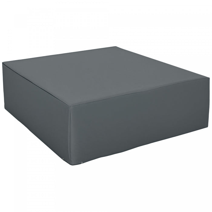 Housse de mobilier de jardin Outsunny, resistante a l'eau 600D, 205 x 192 x 61 cm, gris