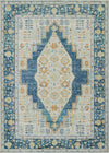 Tapis Traditionnel Kinsley 7'10\" x 10'6\" en Bleu