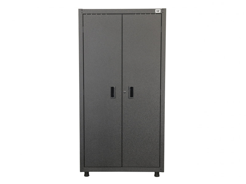Armoire de rangement de garage CAT® prete a assembler, 91 cm (36 po), a 2 portes