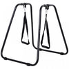 Soozier Sation De Pompe Traction Bar Support D'entrainement Avec Sangles Home Gym Noir