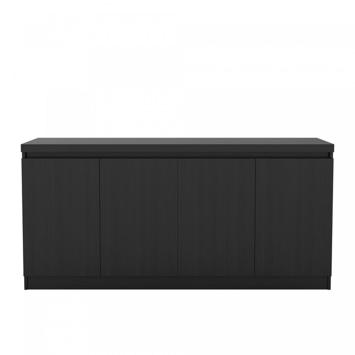 Buffet contemporain moderne viennois 62\" en noir
