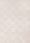 Carpette Leonardo blanche et grise à motif à carreaux - 7 pi 10 po x 10 pi 6 po