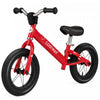 Bicycle D'equilibre Costway 12 Pouces Sans Pedale Bicycle D'entrainement Avec Pneus En Caoutchouc Gonflables Rouges