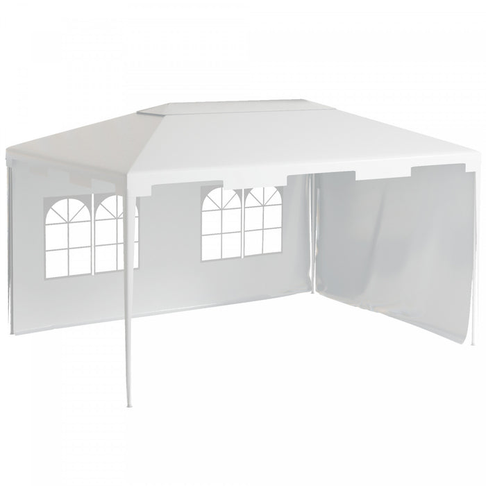 Outsunny Tente De Fete 10x13 Pi, Gazebo De Mariage, Auvent Impermeable