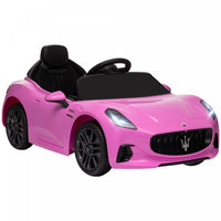 Qaba Voiture Electrique 12v Pour Enfant, Maserati Gran Turismo Sous Licence, Voiture Pour Enfants Al