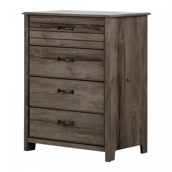 Ulysses Commode 4 tiroirs Chêne d'automne, de Meubles South Shore