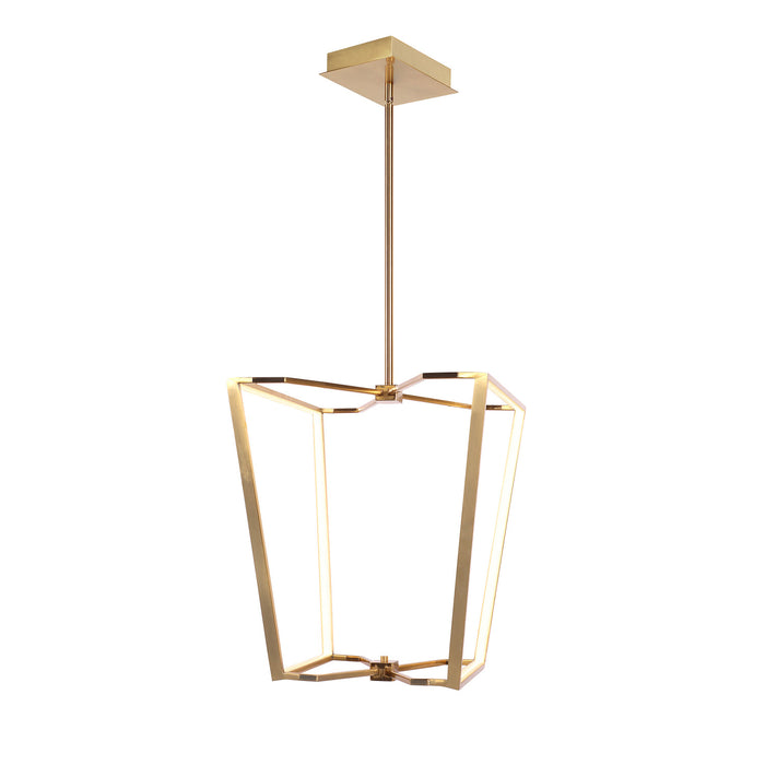 Lustre Curant de Dainolite en silicone blanc qui diffuse la lumière, avec fini laiton vieilli et ampoule de 48 W