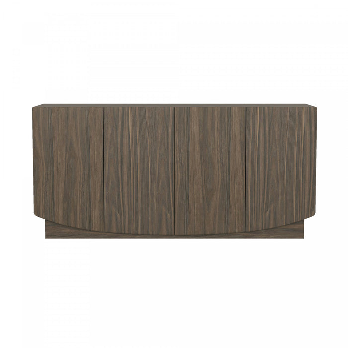 Buffet contemporain Ardea 60\" en noyer