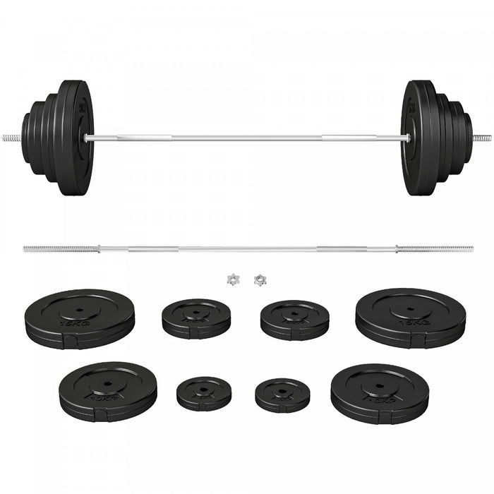 Soozier Ensemble d'Halteres de 154lb pour Salle de Sport a Domicile